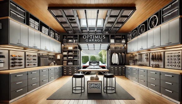 An Organized Custom Garage by Optimus Garage